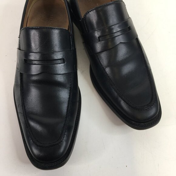Florsheim Black Leather Penny Loafer Size 7.5 EEE - Picture 3 of 11